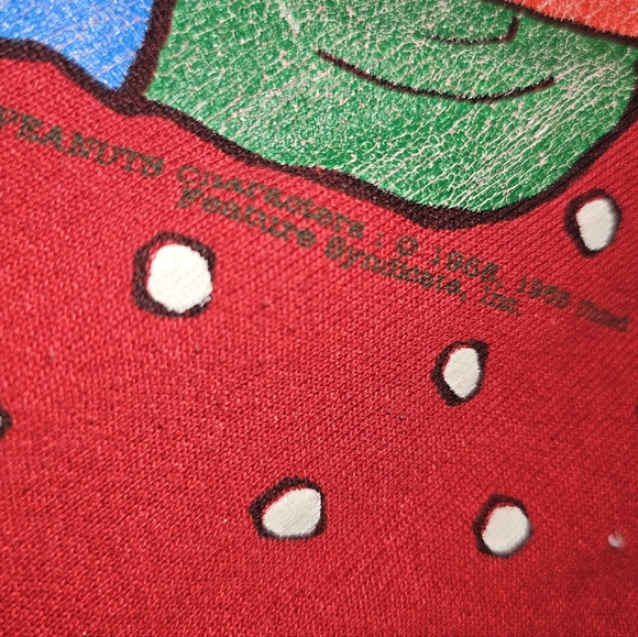 VINTAGE Snoopy and Woodstock Chriatmas Crewneck Sweater - Picture 5 of 11